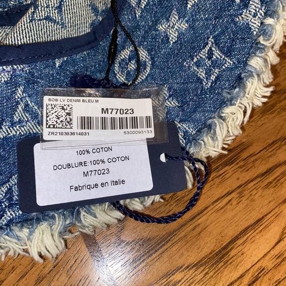 Sold@@@@@Louis Vuitton Denim Bob Hat - Picture 8 of 8